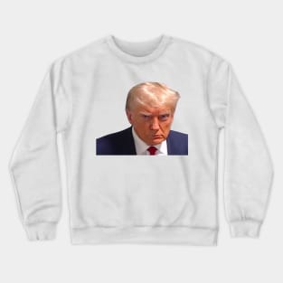 trump mugshot 2024 Crewneck Sweatshirt